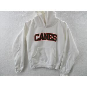 Vintage JANSPORT Miami University Hurricanes Adult Small Embroidered Hoodie